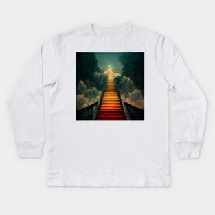 Stairway to Heaven Kids Long Sleeve T-Shirt